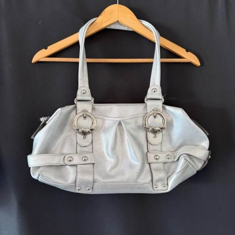Y2K Silver Studded Handbag